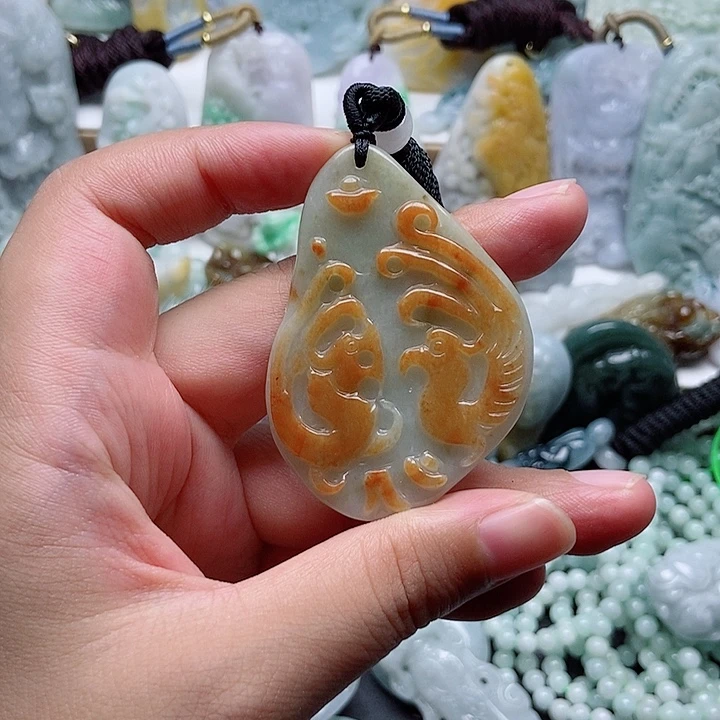 吊坠(不含链)未镶嵌翡翠1