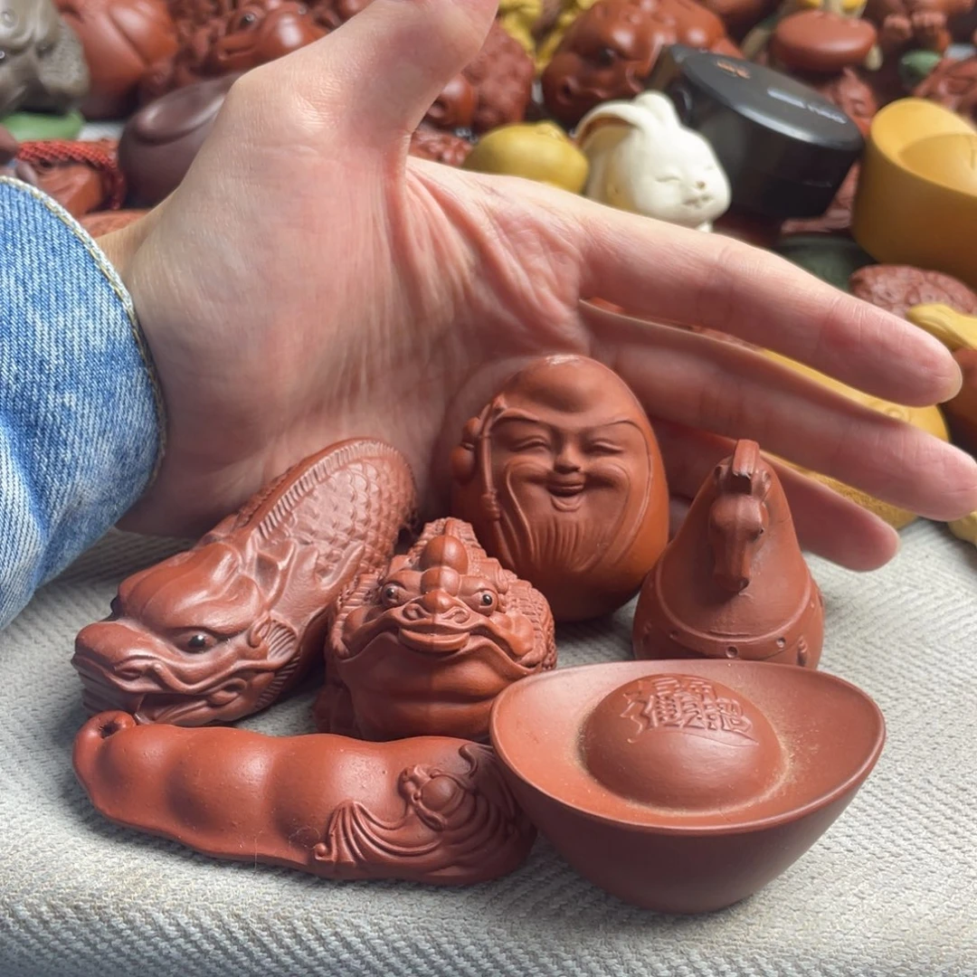 紫砂茶宠紫砂瑕疵