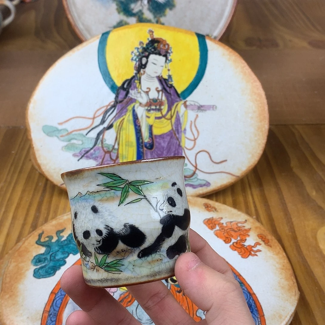 彬***礼杯景德镇陶瓷手作