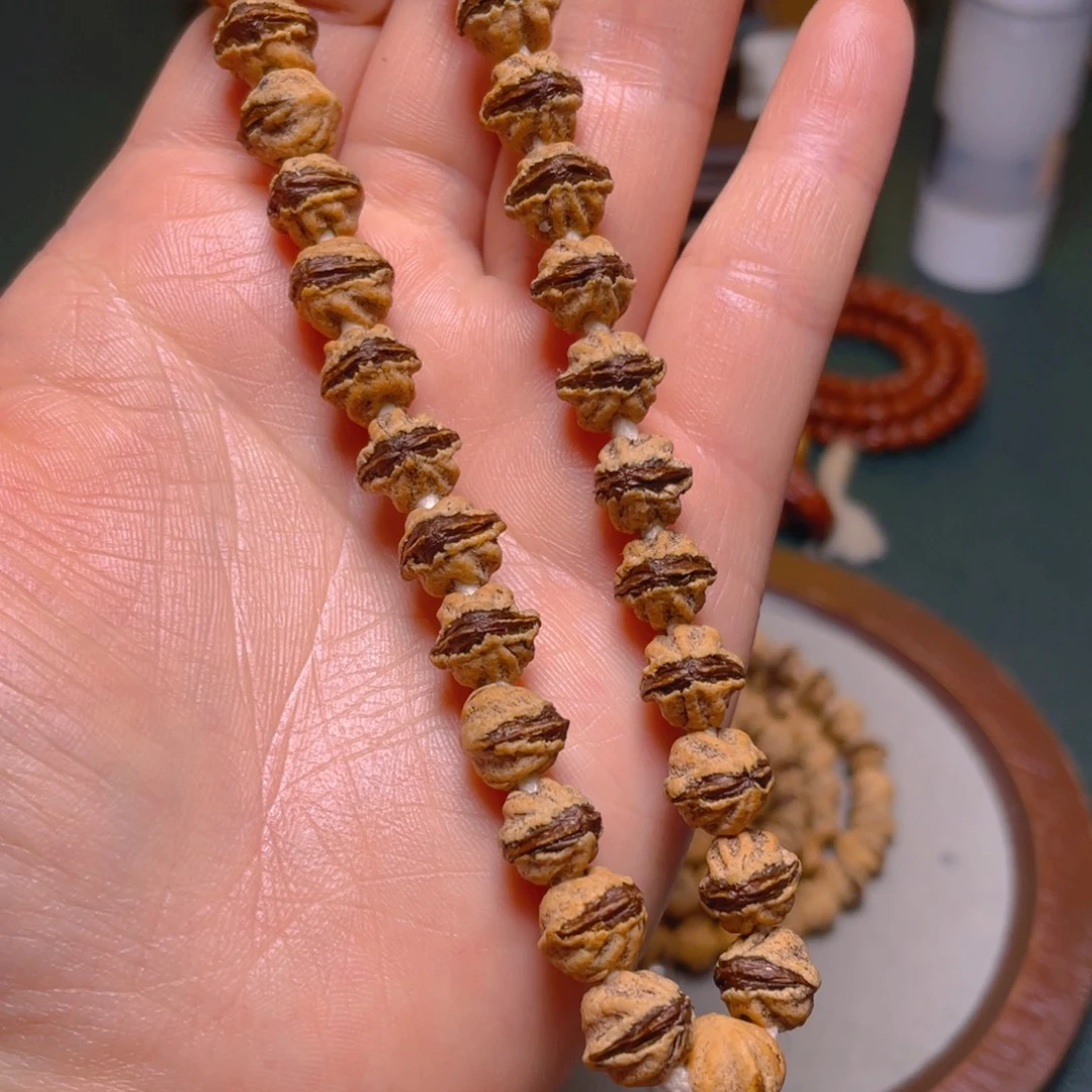 柏香籽/百香籽吊坠红牙横打手持