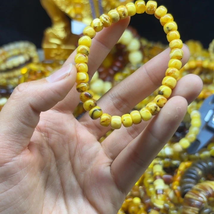 琥珀未镶嵌珠宝奇石