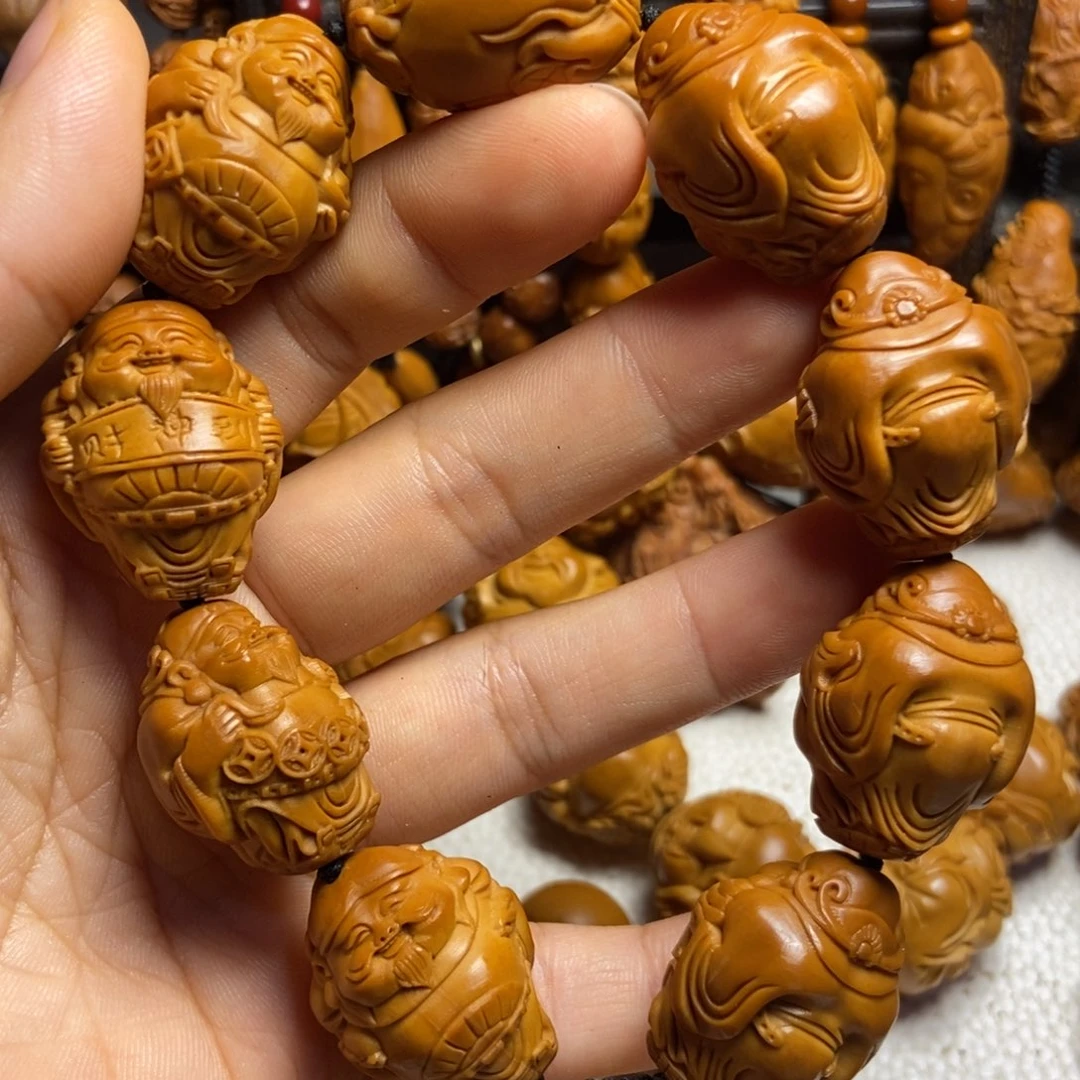 【闪购商品】手串/手链橄榄核站立财神