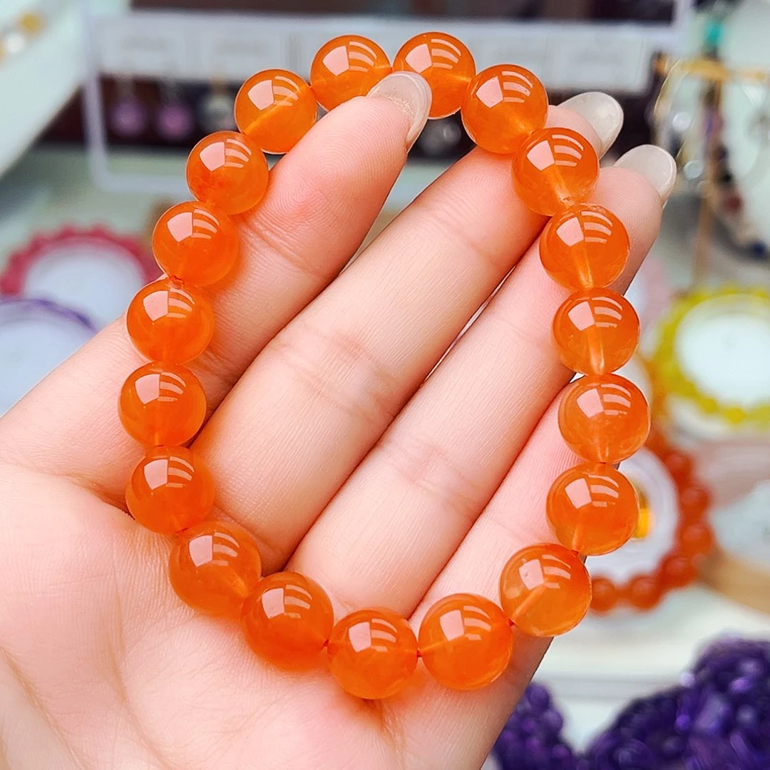 水晶手串未镶嵌天然