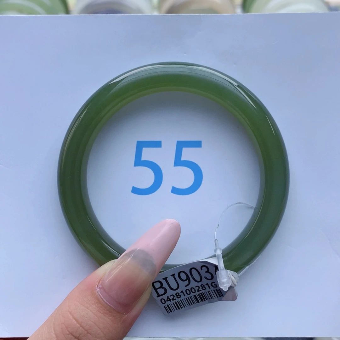 和田玉手镯未镶嵌亚****t