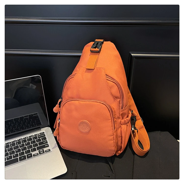 双肩包编织简约风百搭潮流时尚运动风小包包