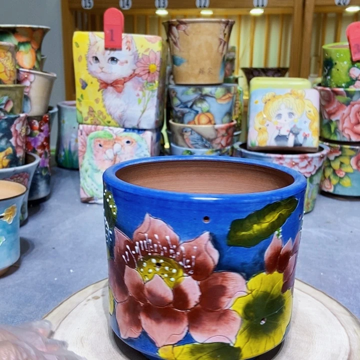 景德镇艺术手绘作品