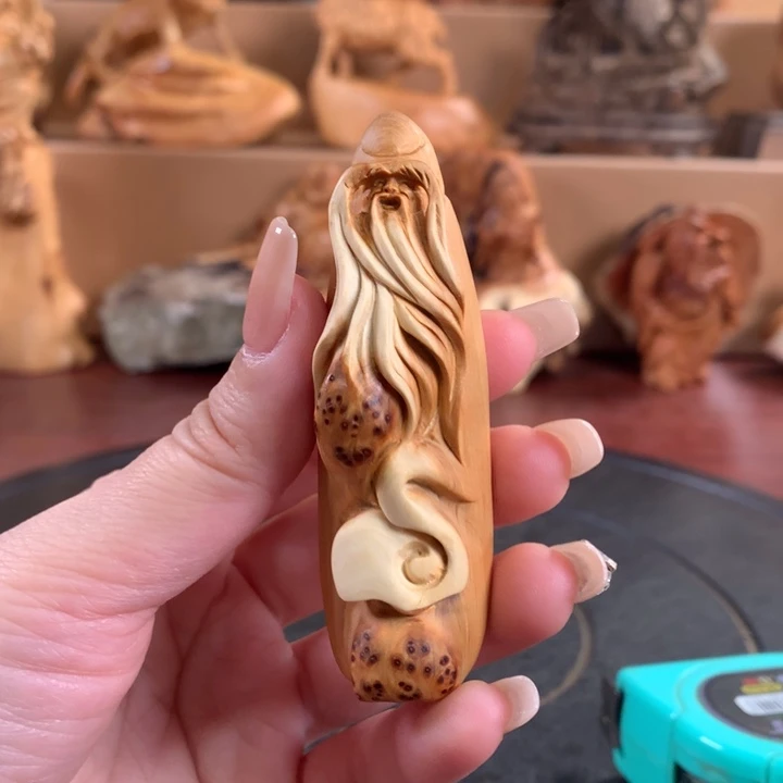 柏木（崖柏）根雕摆件