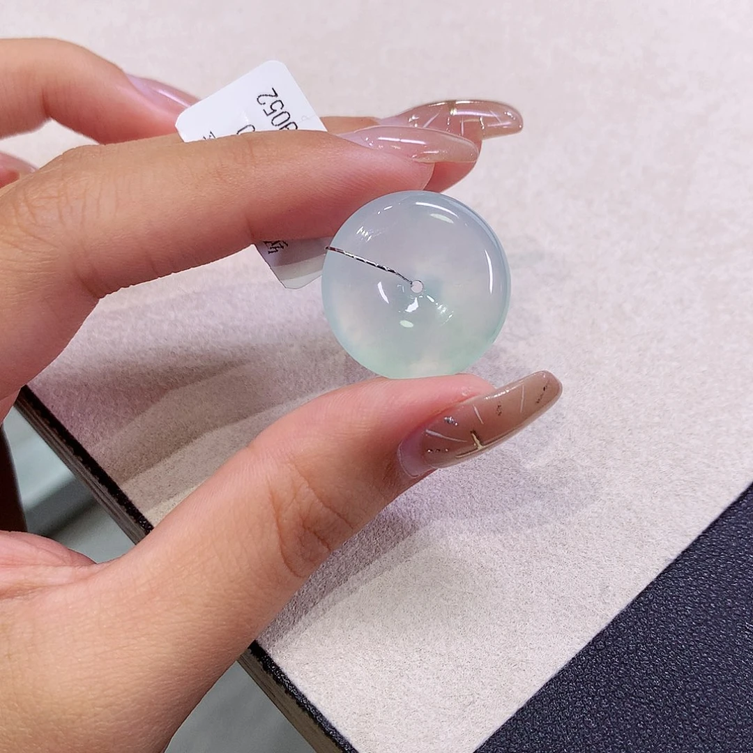 翡翠未镶嵌吊坠(不含链)21.8-5.8