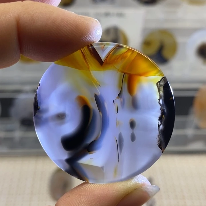 玛瑙/玉髓未镶嵌颈饰