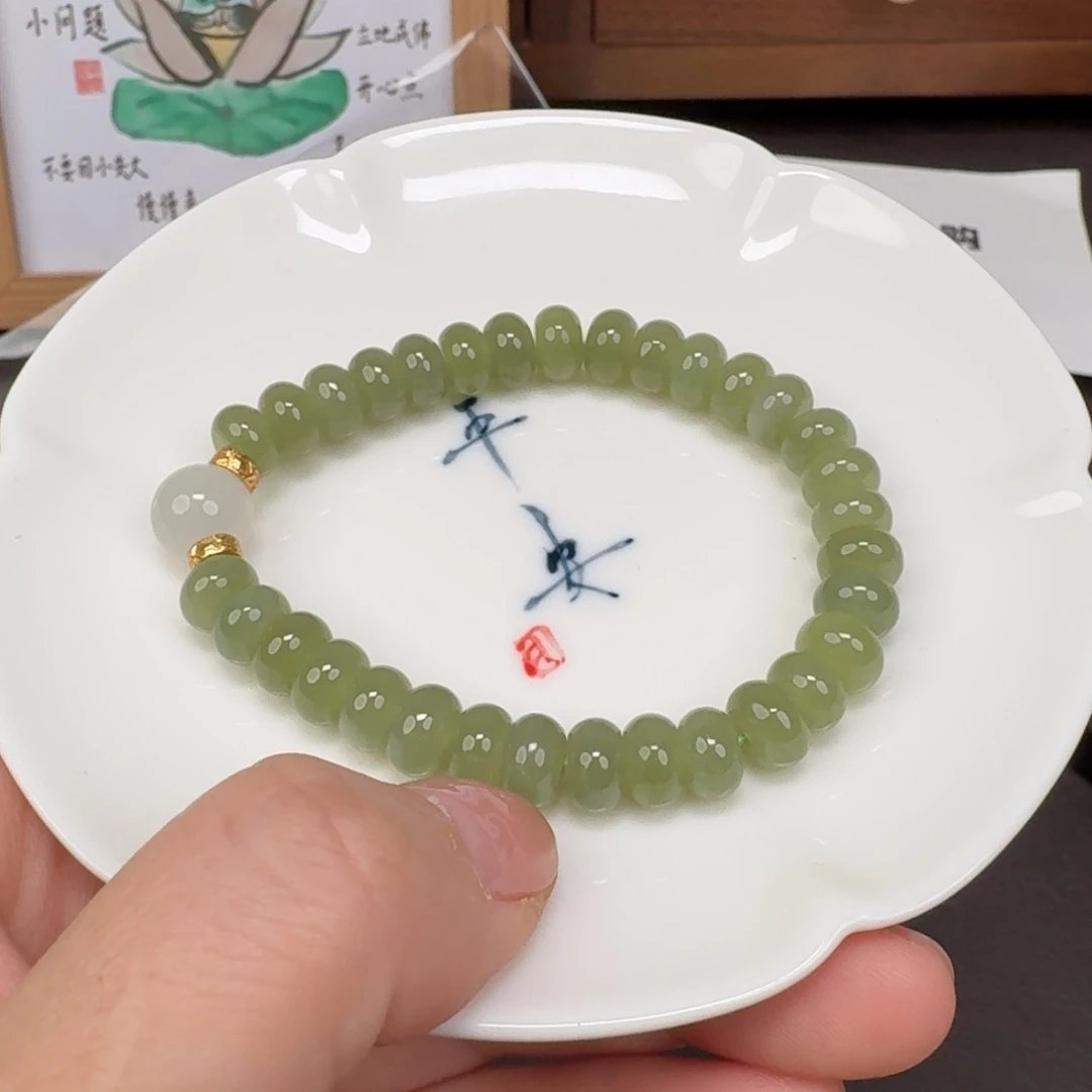 和田玉未镶嵌颈饰1222