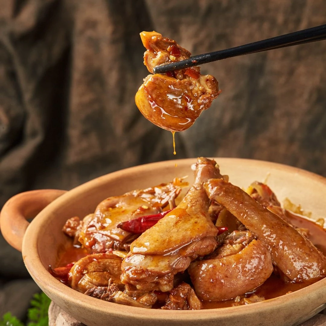 鲁钵士 常德谷鸭钵1000g+牛杂600g 湖南常德钵子菜