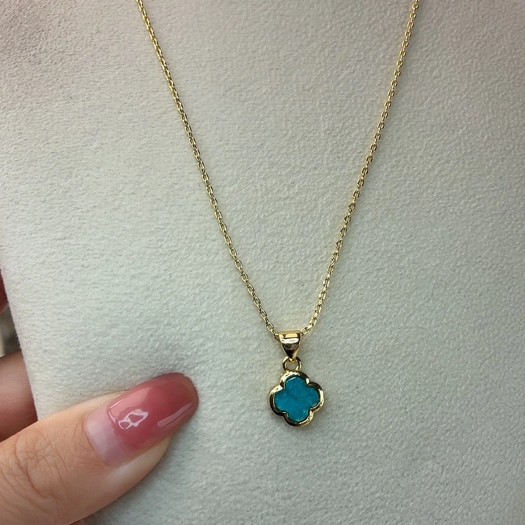 绿松石合金颈饰想项链