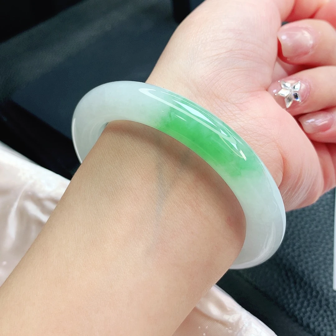 【闪购商品】未镶嵌手镯翡翠缅甸天然a货翡翠