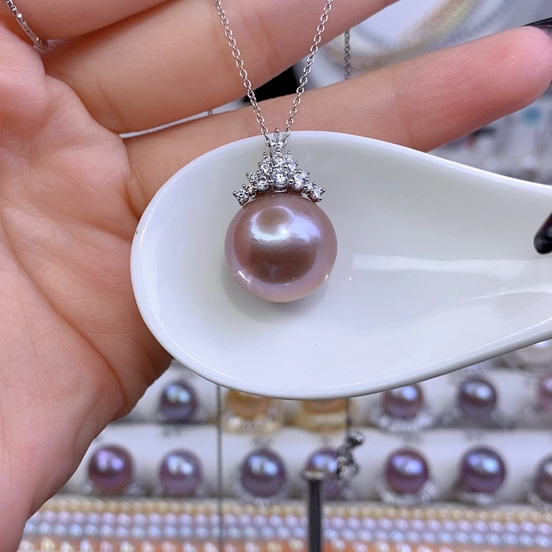 淡水珍珠颈饰合金F