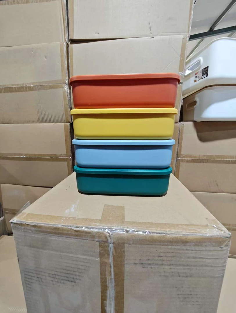 严选好物-- 扁平中号  日式素色收纳盒  6.5L