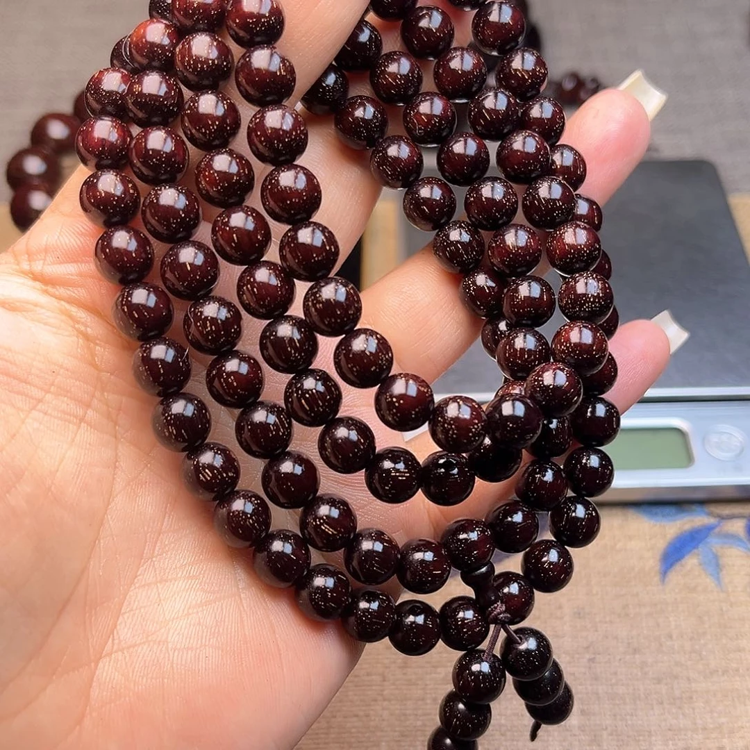 檀香紫檀（小叶紫檀）0.8 108颗满天星