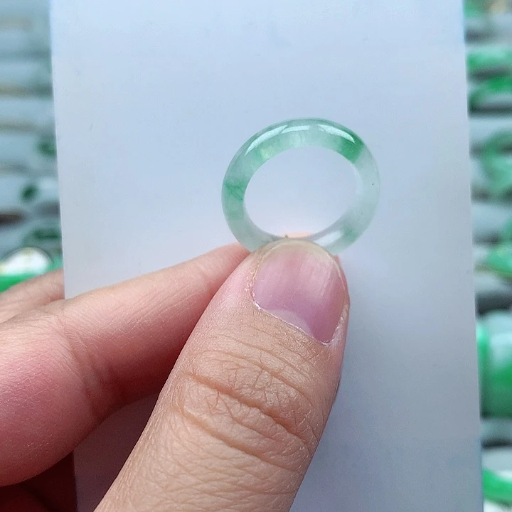 【闪购商品】未镶嵌戒指翡翠8号