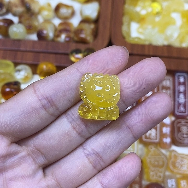 吊坠橄榄核大象120