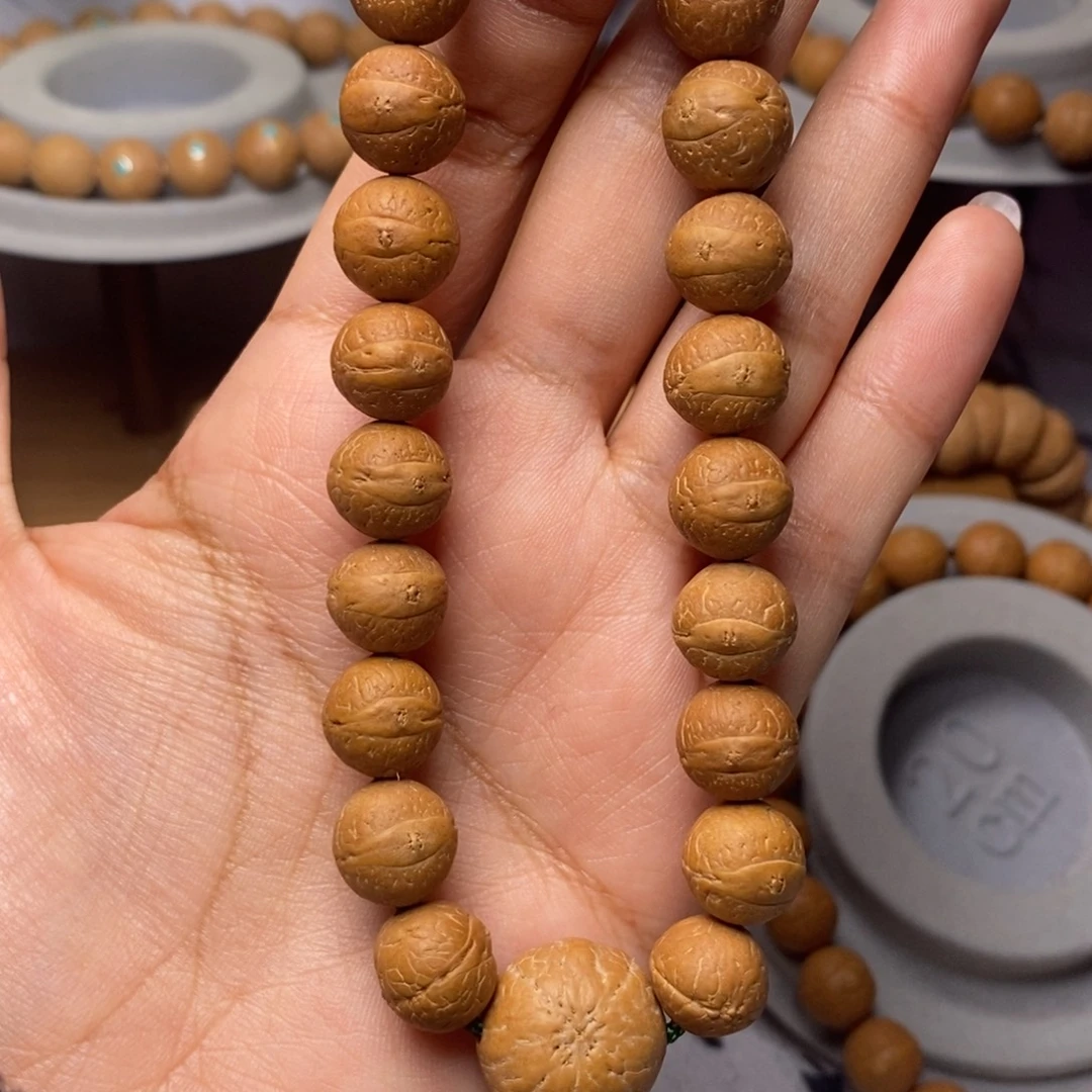 凤眼菩提吊坠手串