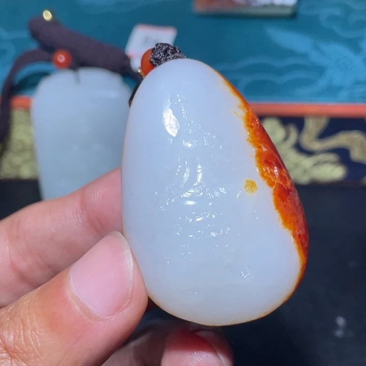 和田玉未镶嵌颈饰J