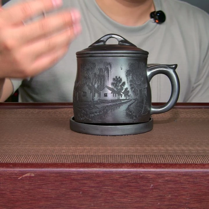 茶杯紫砂高货放漏