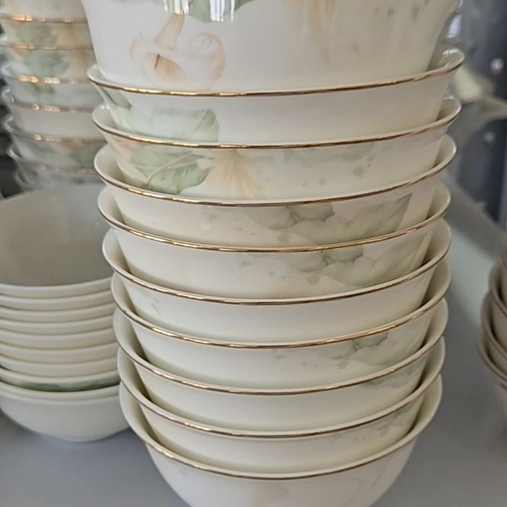 瓷片微瑕4.5寸10个米饭碗666666666