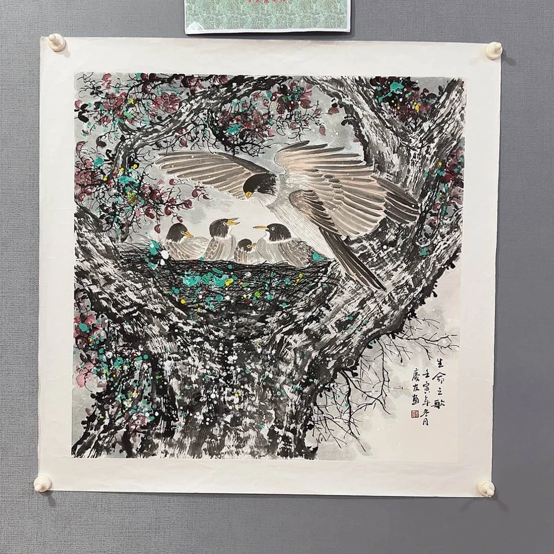 国画庆友老师国画精品