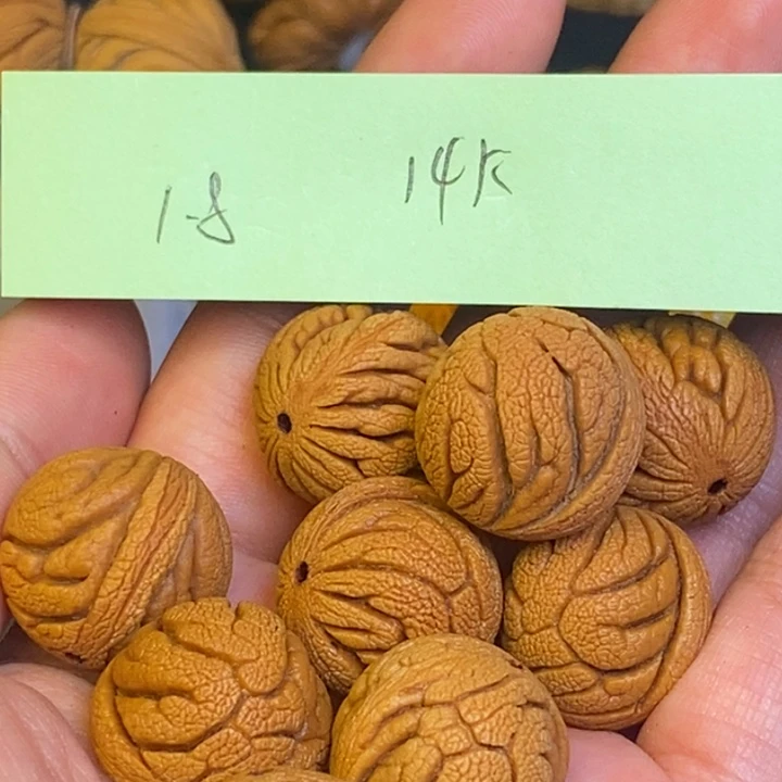 吊坠桃核秦岭龙纹桃核22