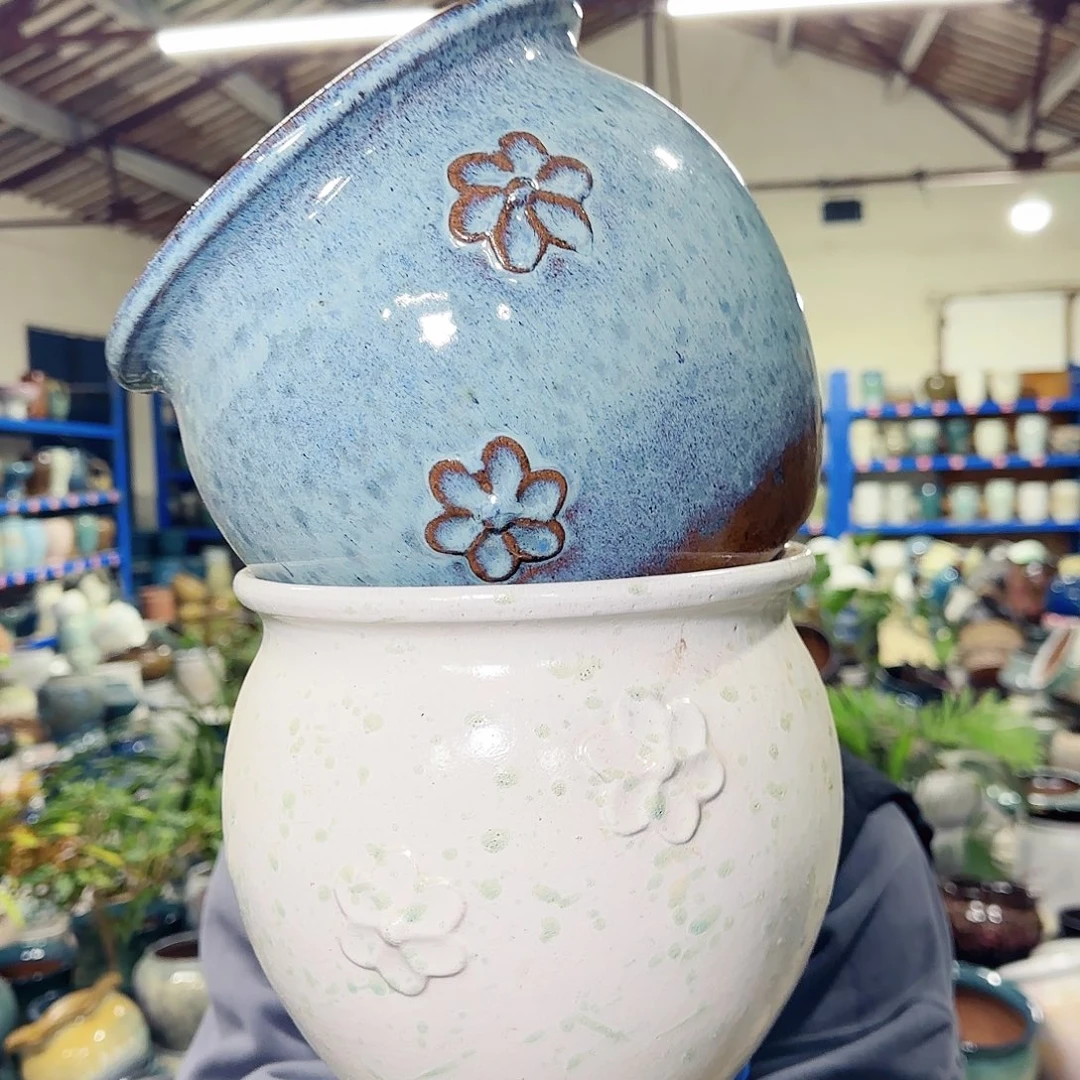 花盆紫砂高19口20