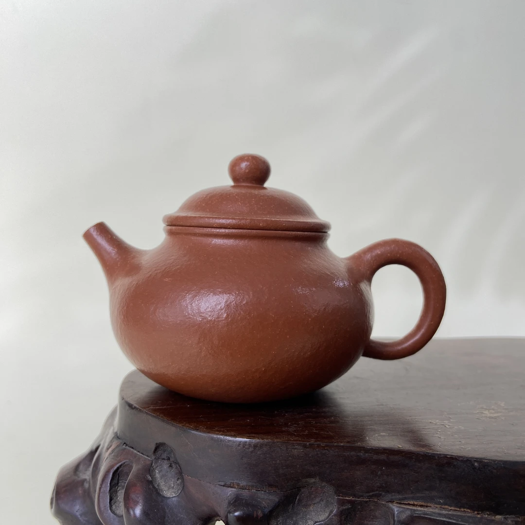 宜兴手工紫砂陶 （实力派2）160cc茶壶GS4221-5