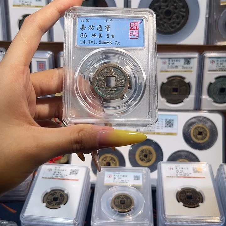 铜嘉佑通宝 保真保老