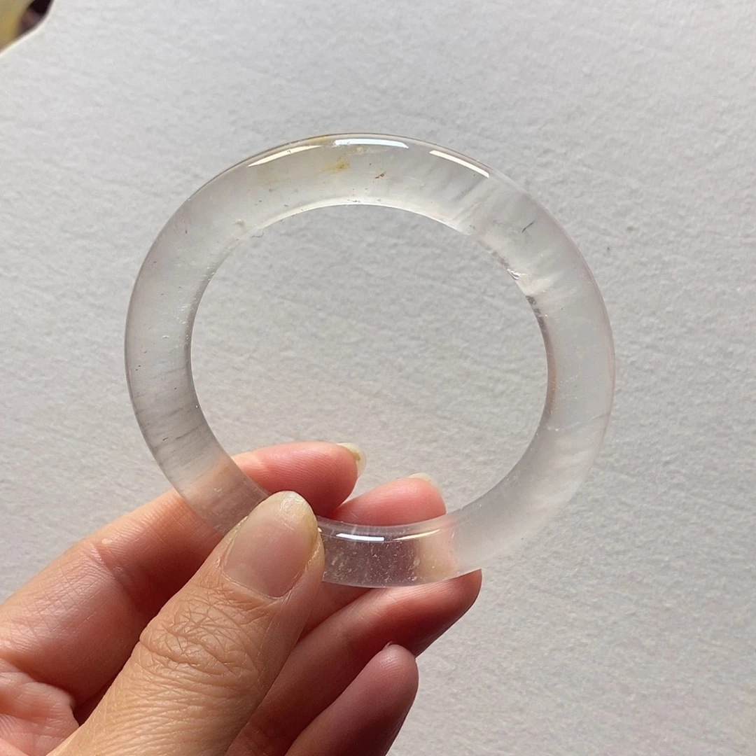 石英质玉手镯（圆镯）未镶嵌51-52