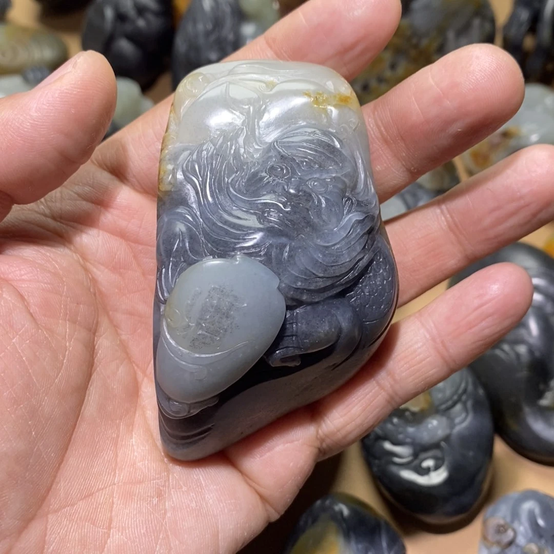 和田玉把件未镶嵌