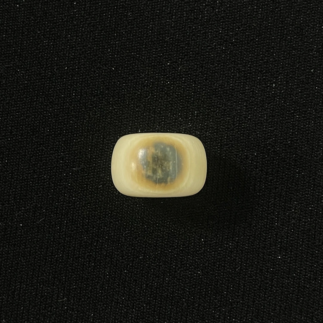 PF130 蓝眼扣子 只做天然猛犸牙