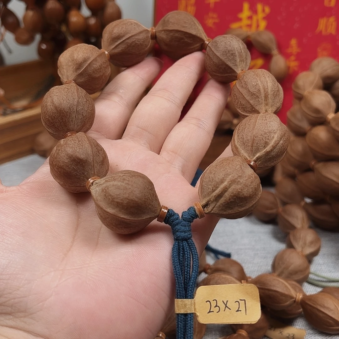 墨***月手串橄榄核梅林铁核23.27橄榄核