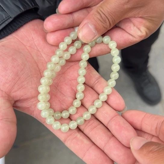 和田玉颈饰未镶嵌高冰晴水卡8