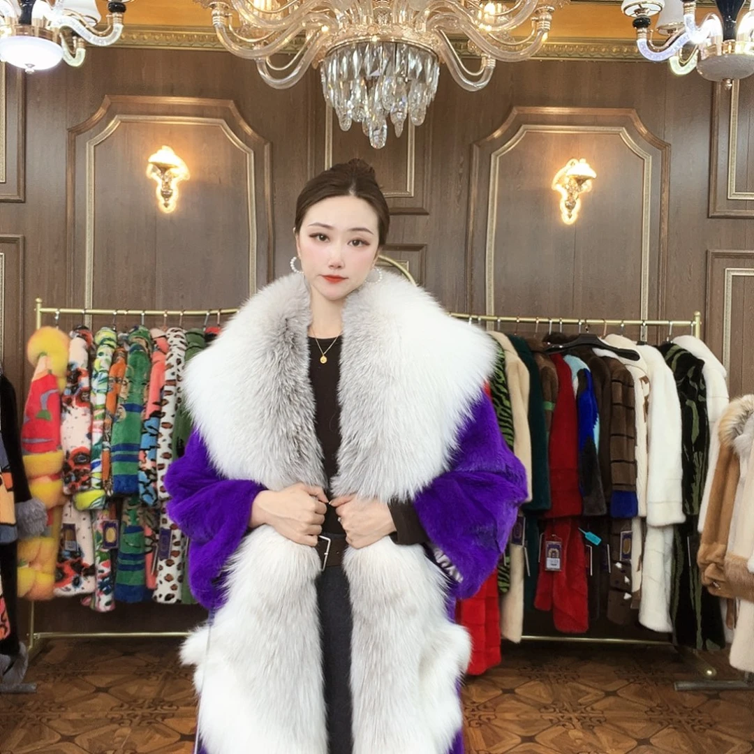 貂皮大衣时尚潮流