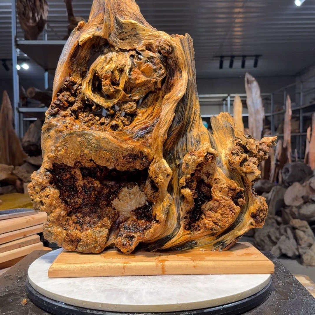 木丑*善王一刀琥珀木62