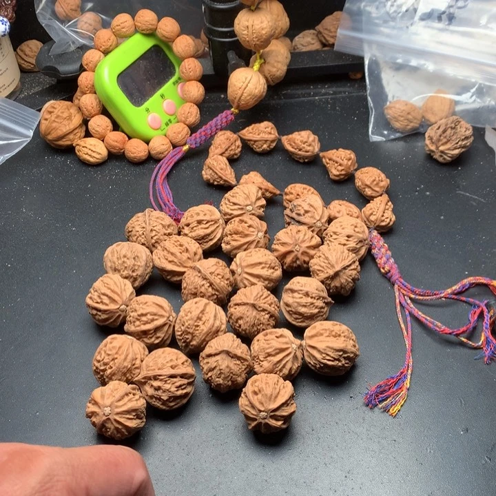 桃核吊坠上***?野生精品小核桃散籽