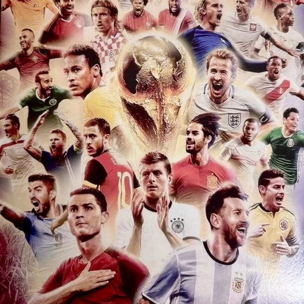 【欧签字颜色】RM足球系列足球海报（默认代拆）