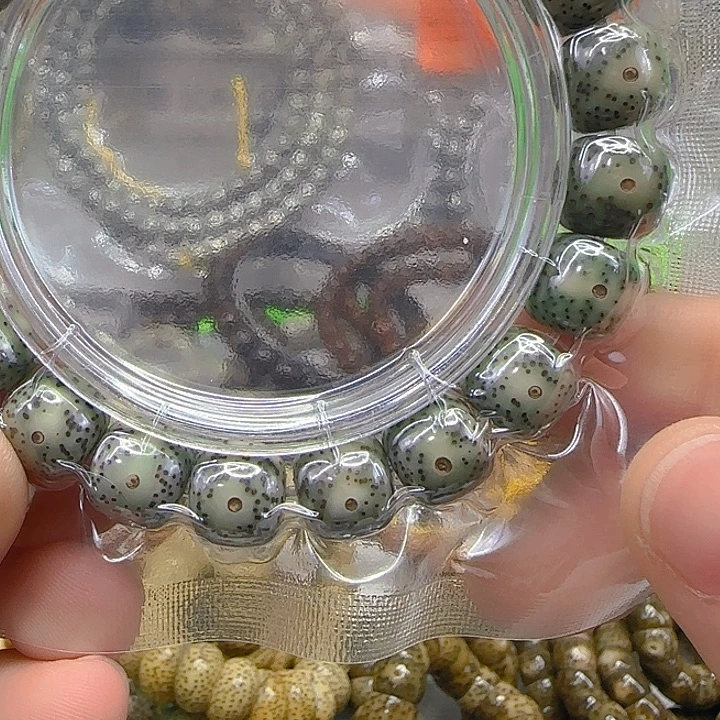 手串星月菩提192练手糯冰星月菩提11单圈