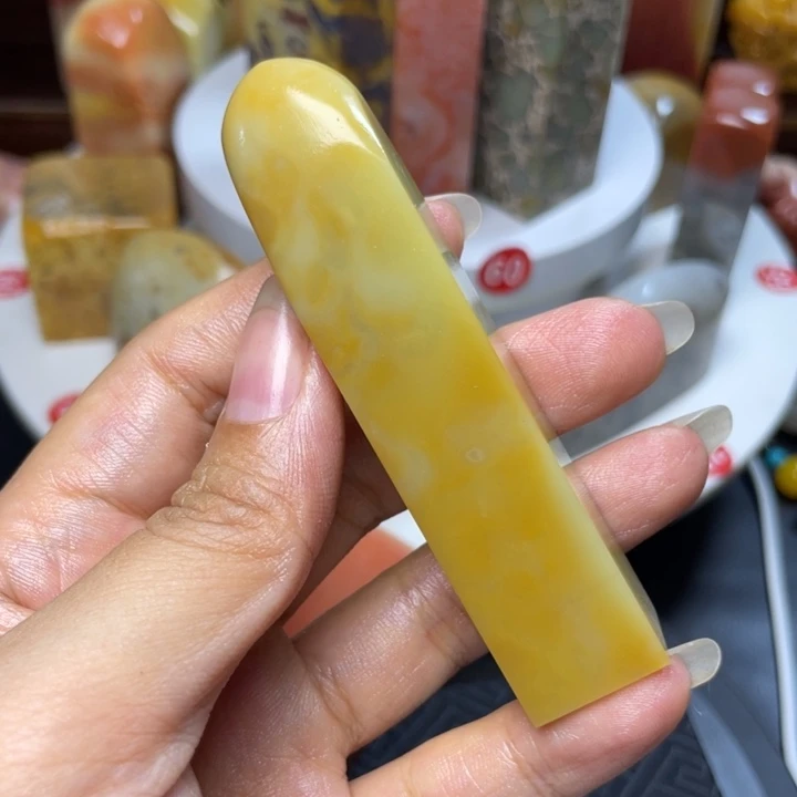 范***儿寿山石印石素章原石