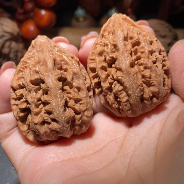 把件文玩核桃东北楸子小雪225