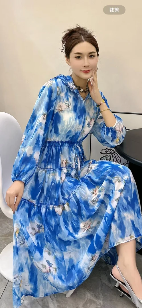 大码连衣裙100～200斤海边度假风