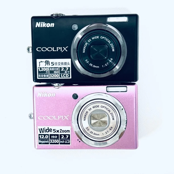 9新 Nikon/尼康 s570特价1200w像素5倍光变光感磨皮