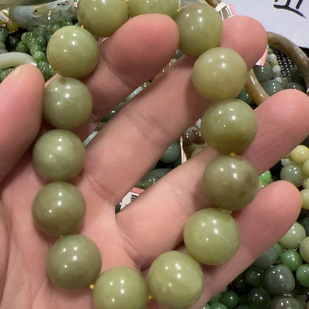 和田玉手链未镶嵌