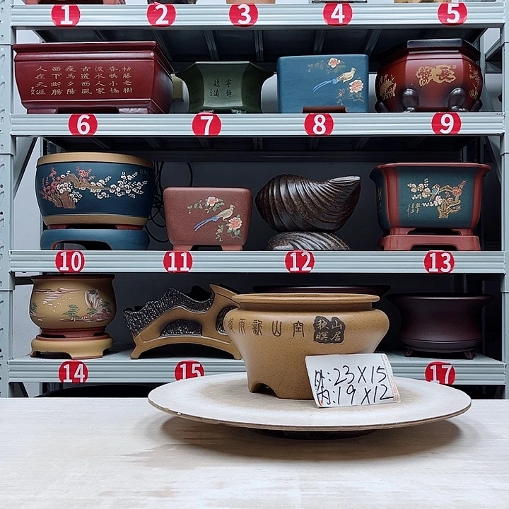 紫砂花盆紫砂花盆