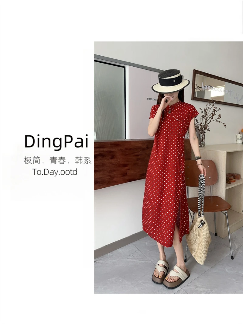 YZ-[晚夏千金]25夏季新款透气碎花小众多样连衣裙GL-FC6711
