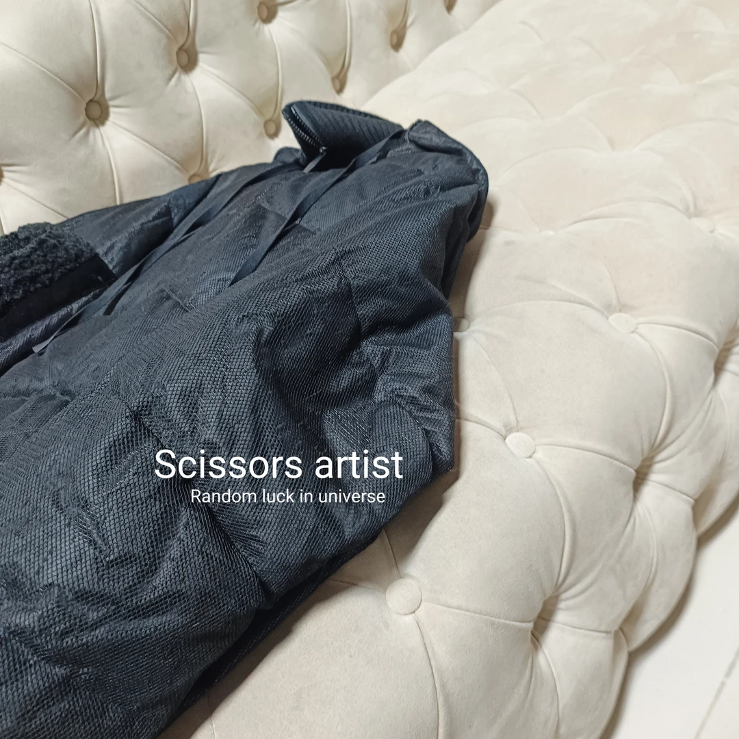【Scissors artist】高端设计师走秀女装羽绒服5084