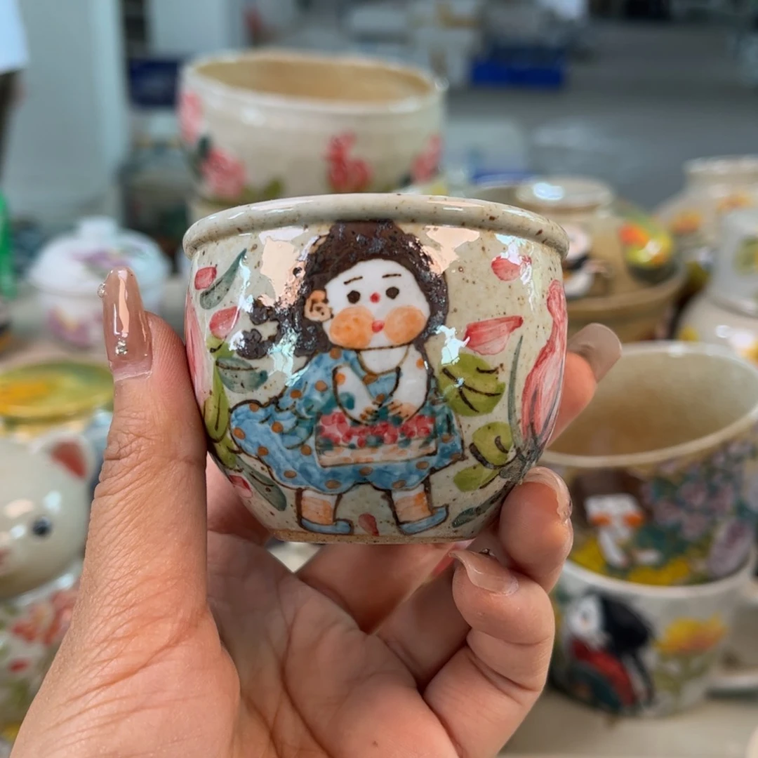 景德镇陶瓷手工杯